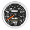 3-3/8" SPEEDOMETER, 0-160MPH, HOONIGAN